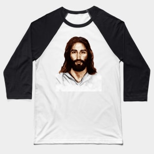 Jesus Christ smiling and looking at you with love Baseball T-Shirt